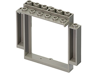 LEGO 30101 - Door, Frame 2 x 8 x 6 Swivel with Bottom Notches