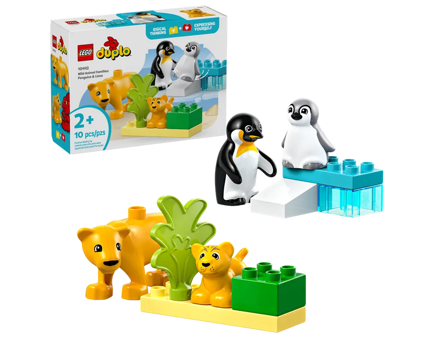 LEGO DUPLO 10442 - Wild Animal Families: Penguins & Lions