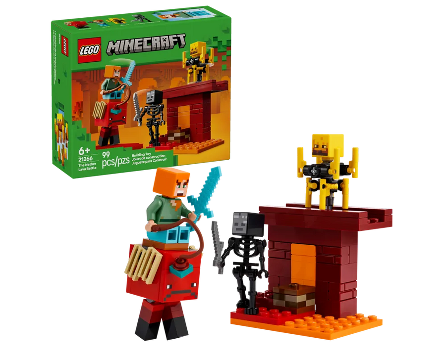 LEGO Minecraft 21266 - The Nether Lava Battle
