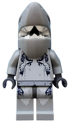LEGO Minifigure atl004 - Atlantis Shark Warrior