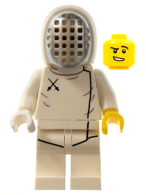 LEGO Minifigure col205 - Fencer, Series 13 (Minifigure Only without Stand and Accessories)