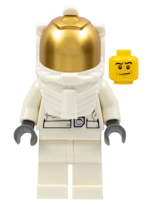 LEGO Minifigure cty0384 - Astronaut, Onderwaterhelm, Vizier