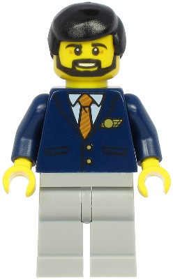 LEGO Minifigure cty1190 - Steward - Man