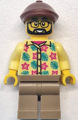 LEGO Minifigure cty1772 - Buspassagier - Man