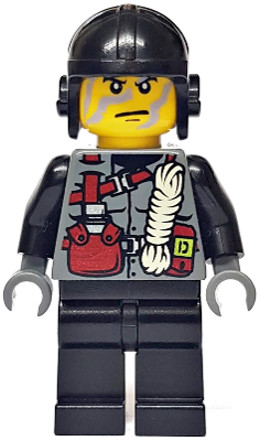 LEGO Minifigure din010 - Shadow - Rope Torso