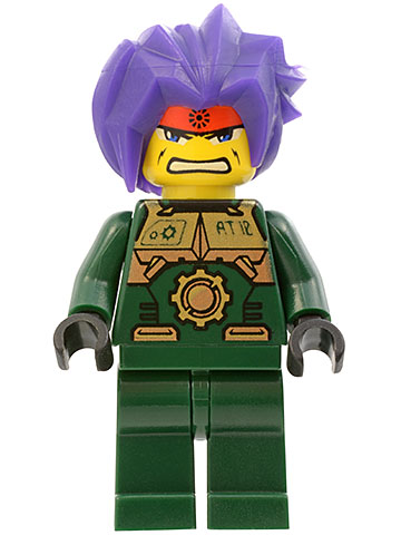 LEGO Minifigure exf014 - Ryo - Gouden Pantser