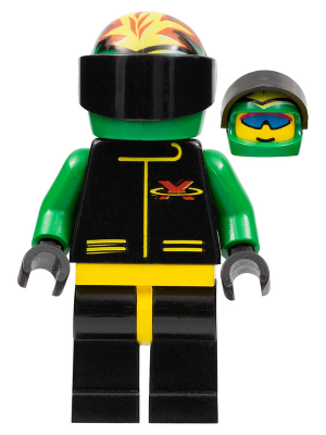 LEGO Minifigure ext018 - Extreme Team - Groen