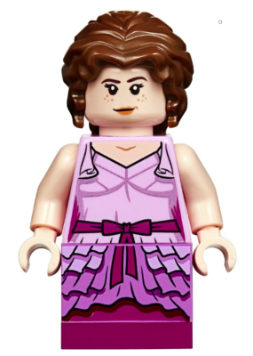 LEGO Minifigure hp186 - Hermione Granger - Pink Dress