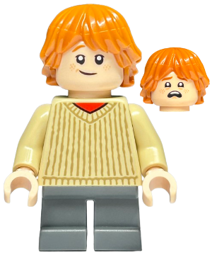 LEGO Minifigure hp482 - Ron Weasley - Tan Sweater