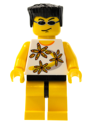 LEGO Minifigure ixs001 - Xtreme Stunts Snap Lockitt