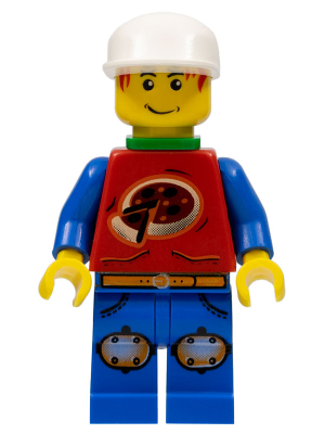 LEGO Minifigure ixs003a - Xtreme Stunts Pepper Roni with Neck Bracket