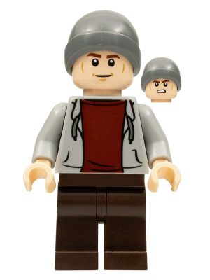 LEGO Minifiguur jw101 - Dinosaurus Marktkraam Eigenaar - Man