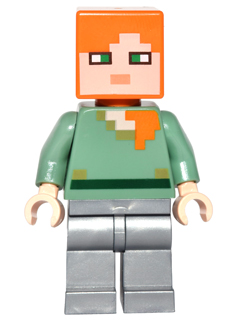 LEGO Minifigure min026 - Alex - Flat Silver Legs
