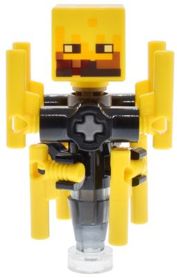 LEGO Minifigure min198 - Blaze - Trans-Black Cone Stand