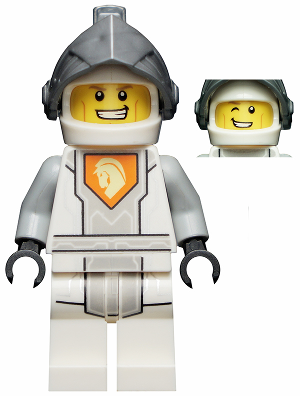 LEGO Minifigure nex082 - Lance Richmond - Flat Silver Visor (Battle Suit Lance)