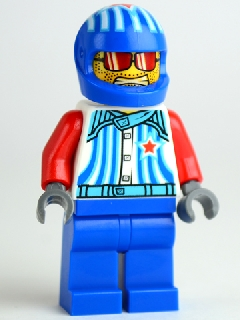 LEGO Minifigure rac049 - Captain Stunt