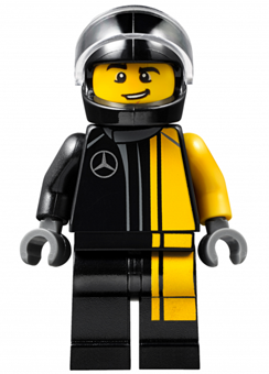 LEGO Minifigure sc034 - Mercedes-AMG GT3 Driver