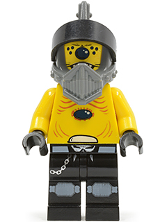 LEGO Minifigure sp097 - Space Police 3 Alien - Snake with Visor