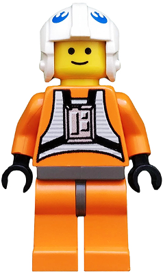 LEGO Minifigure sw0012 - Dak Ralter with Dark Gray Hips