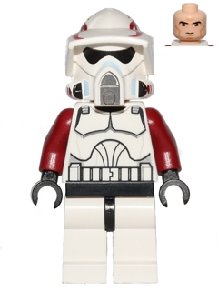 LEGO Minifigure sw0378 - Clone ARF Trooper, Rancor Battalion (Phase 1) - Large Eyes