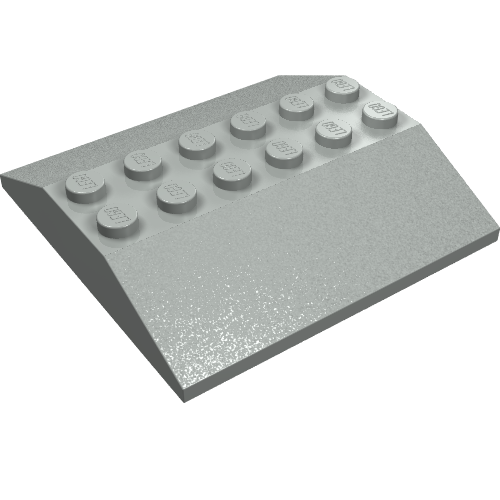 LEGO 4509 - Slope 33 6 x 6 Double (Train Roof)