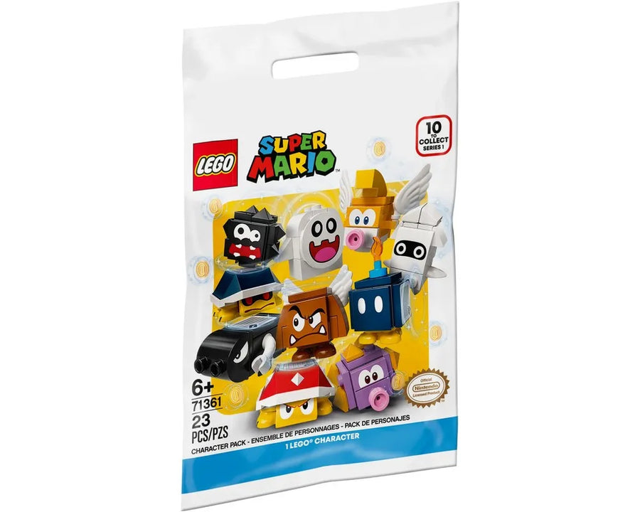 LEGO Super Mario 71361 - Character, Super Mario, Series 1 (Complete Random Set of 1 Character)