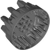 LEGO 27254 - Wheel Hard Plastic with Large Cleats and Flanges