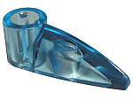 LEGO x346 - Bionicle 1 x 3 Tooth with Axle Hole (Bohrok Eye)
