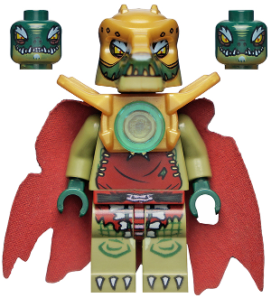 LEGO Minifigure loc023 - Crominus - Tattered Cape