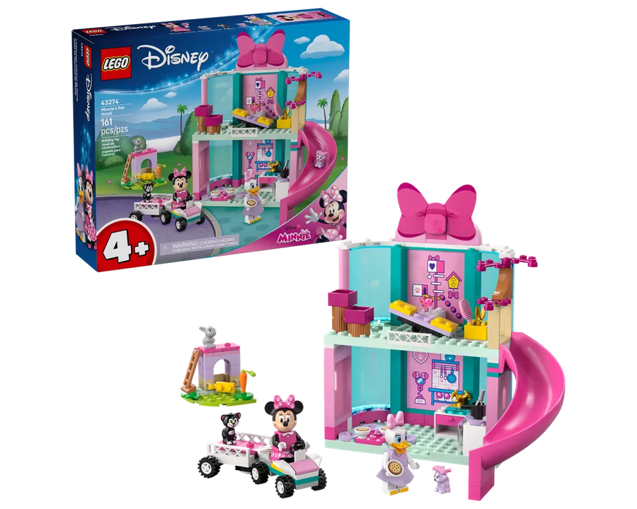 LEGO Disney 43274 - Minnie's Pet Hotel - Authentic LEGO Set Main Image