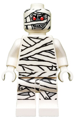 LEGO Minifigure mof001a - Mummy - NON-Glow In Dark Pattern - Image 1