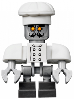 LEGO Minifigure nex009 - Chef Éclair - Image 1