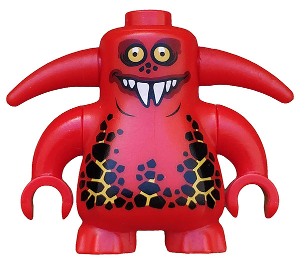 LEGO Minifigure nex033 - Scurrier - 6 Teeth - Image 1
