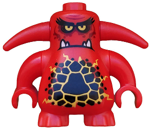 LEGO Minifigure nex034 - Scurrier - 4 Teeth