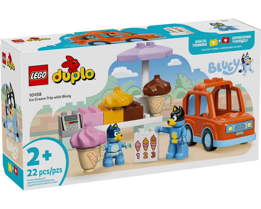 LEGO Bluey 10458 - Ice Cream Trip with Bluey