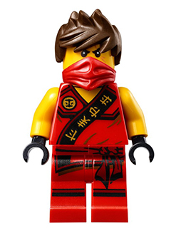 LEGO Minifiguur njo0117 - Kai (Toernooimantel) - Tournament of Elements