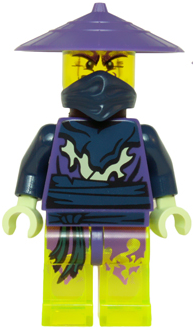 LEGO Minifigure njo0156 - Ghost Warrior Cowler (Scabbard) - Image 1