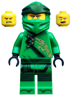 LEGO Minifigure njo0490 - Lloyd - Legacy, Dark Green Sash - Authentic LEGO Minifigure Main Image