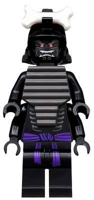 LEGO Minifigure njo0505 - Lord Garmadon - Legacy, Tall - Authentic LEGO Minifigure Main Image