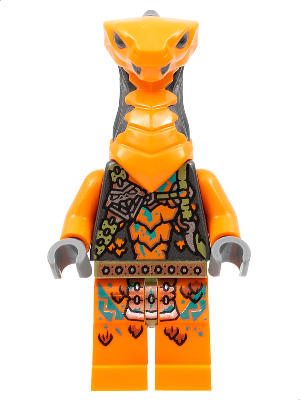 LEGO Minifigure njo0717 - Cobra Mechanic / Sneaky Snake - Harness Torso