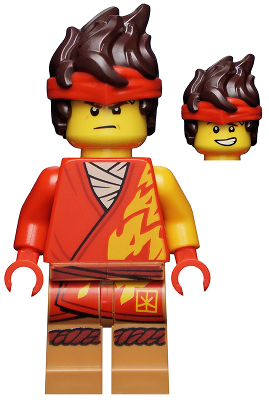 LEGO Minifigure njo0736 - Kai - Core, Hair - Image 1
