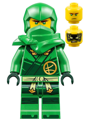 LEGO Minifigure njo0813 - Lloyd - Dragons Rising, Tunic, Hood - Image 1
