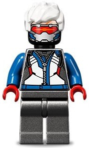 LEGO Minifigure ow006 - Soldier: 76 (John Francis Morrison)