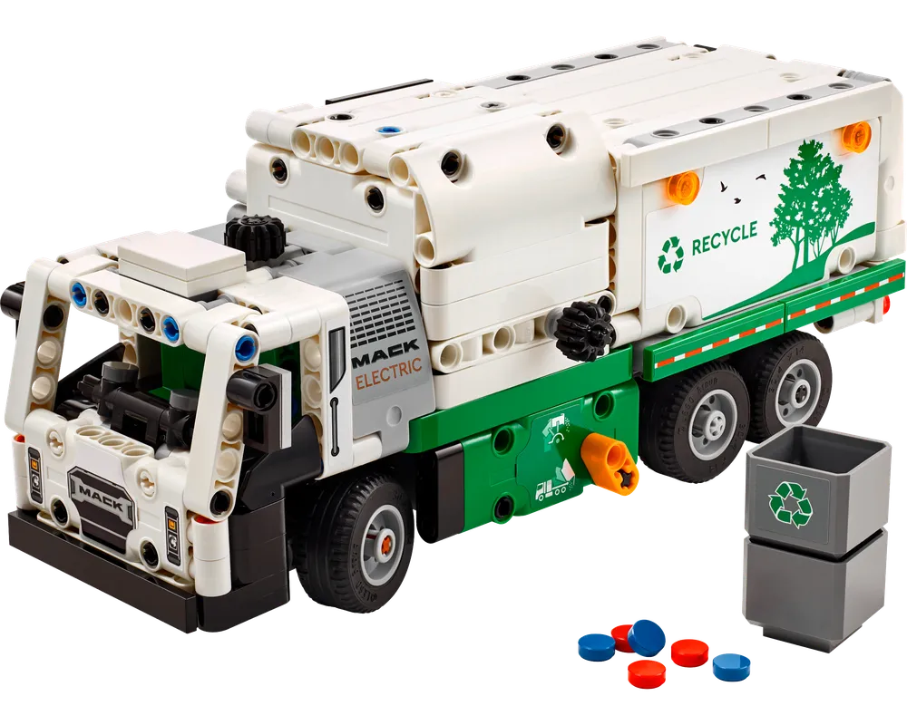 LEGO Technic 42167 - Mack LR Electric Garbage Truck - Authentic LEGO Set Image 2