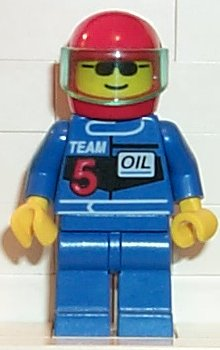 LEGO Minifigure rac003 - Racing Team 5