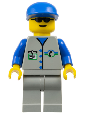 LEGO Minifigure rep005 - Repair - Phone Repair Crew - Authentic LEGO Minifigure Main Image