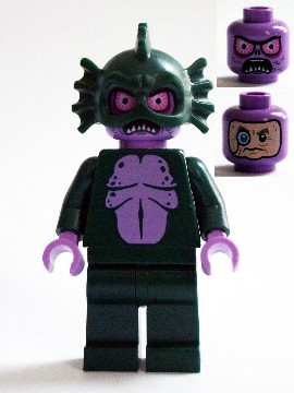 LEGO Minifigure scd014 - Swamp Monster / Mr. Brown - Authentic LEGO Minifigure Main Image