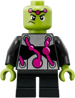 LEGO Minifigure sh0484 - Brainiac - Short Legs