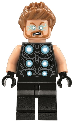 LEGO Minifigure sh0502 - Thor - Infinity War - Image 1