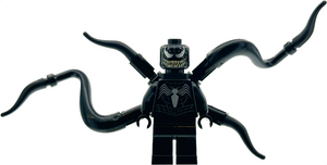 LEGO Minifigure sh1113 - Venom - Tan Teeth, 4 Back Appendages - Image 1